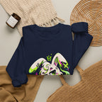 Neon Goth Bunny Crewneck Sweatshirt