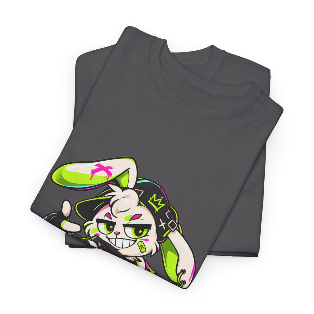 Neon Punk Bunny Heavy Cotton Tee