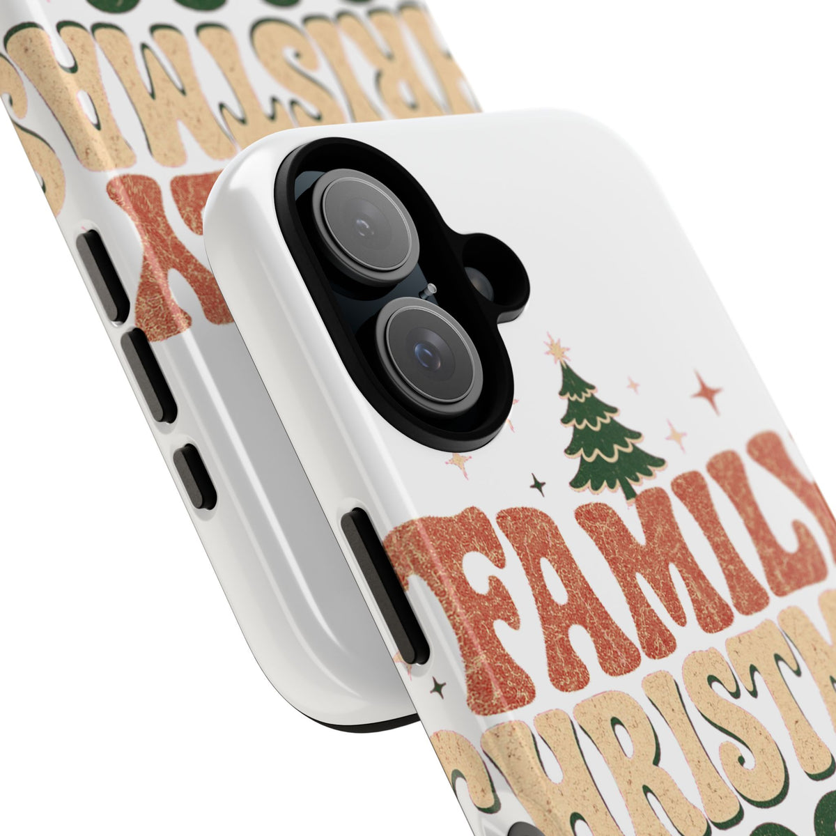 Retro Family Christmas 2026 Tough Phone Case