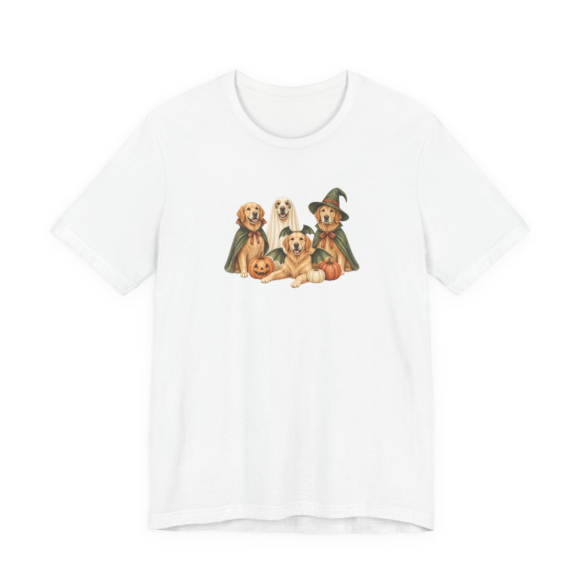 Golden Retriever Halloween Costumes Tee
