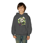 Neon Goth Bunny Kids Hoodie