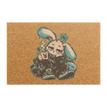 Sleepy Cyber Bunny Doormat