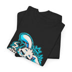 Graffiti Rabbit Coffee Heavy Cotton Tee