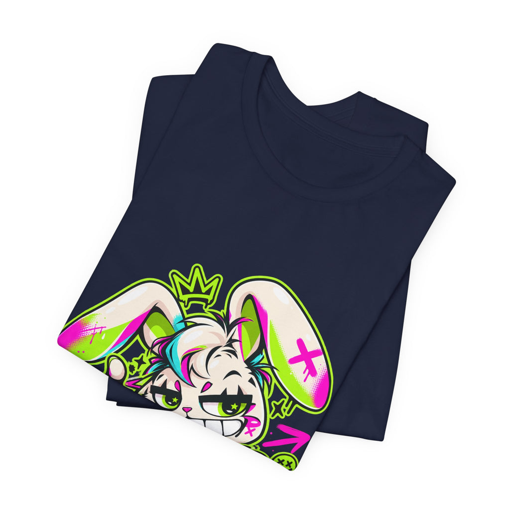 Punk Bunny Graffiti Premium Jersey Tee