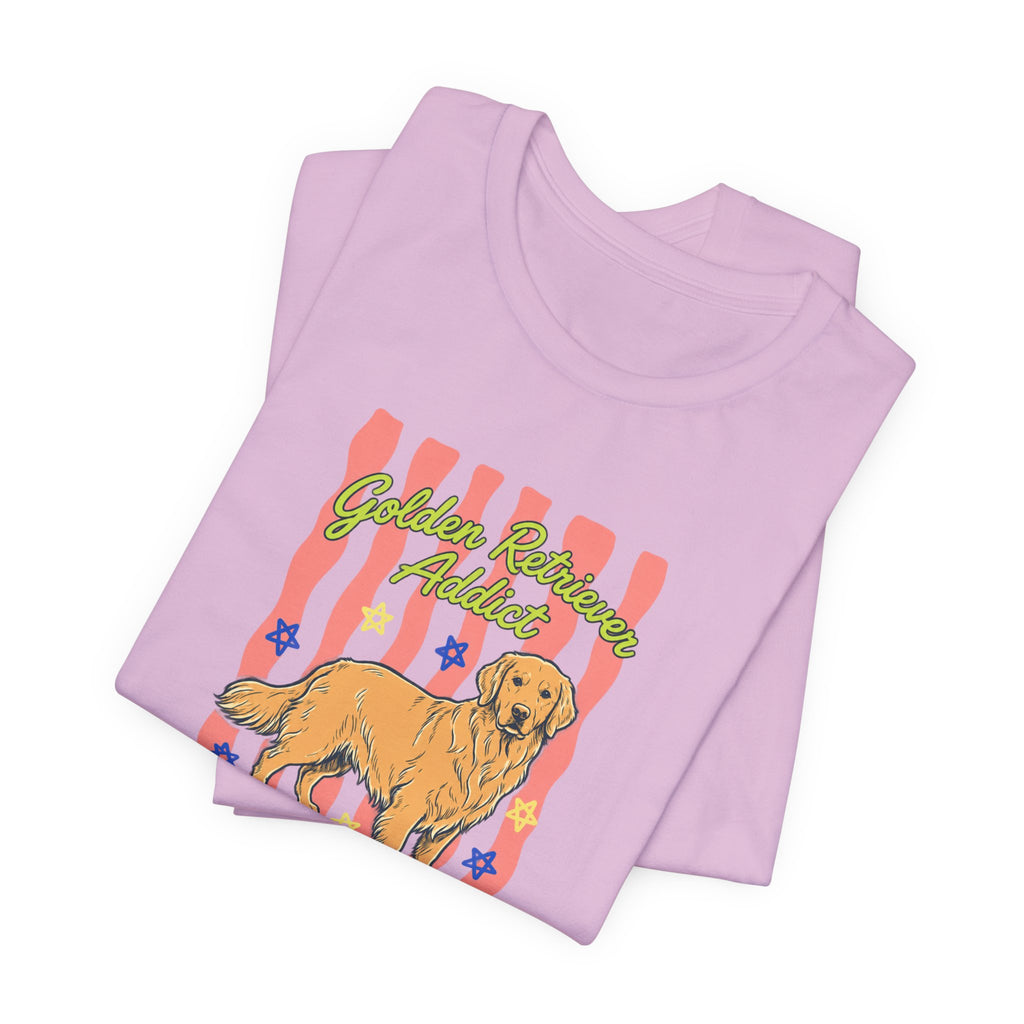 Golden Retriever Addict T-Shirt