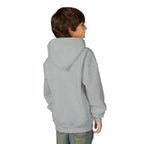 Sleepy Cyber Bunny Kids Coffee Hoodie