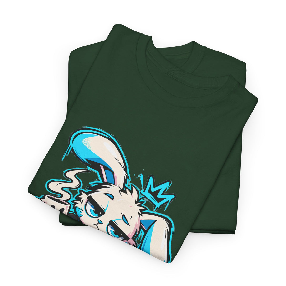 Graffiti Rabbit Coffee Tee | Streetwear Tee