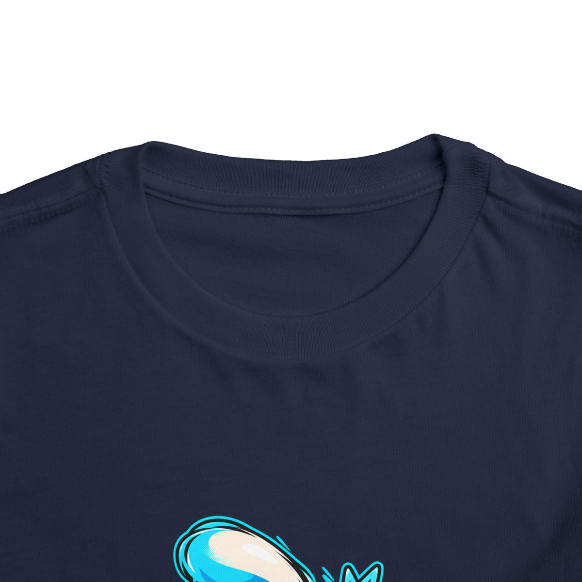 Sleepy Cyber Bunny Toddler Coffee Tee