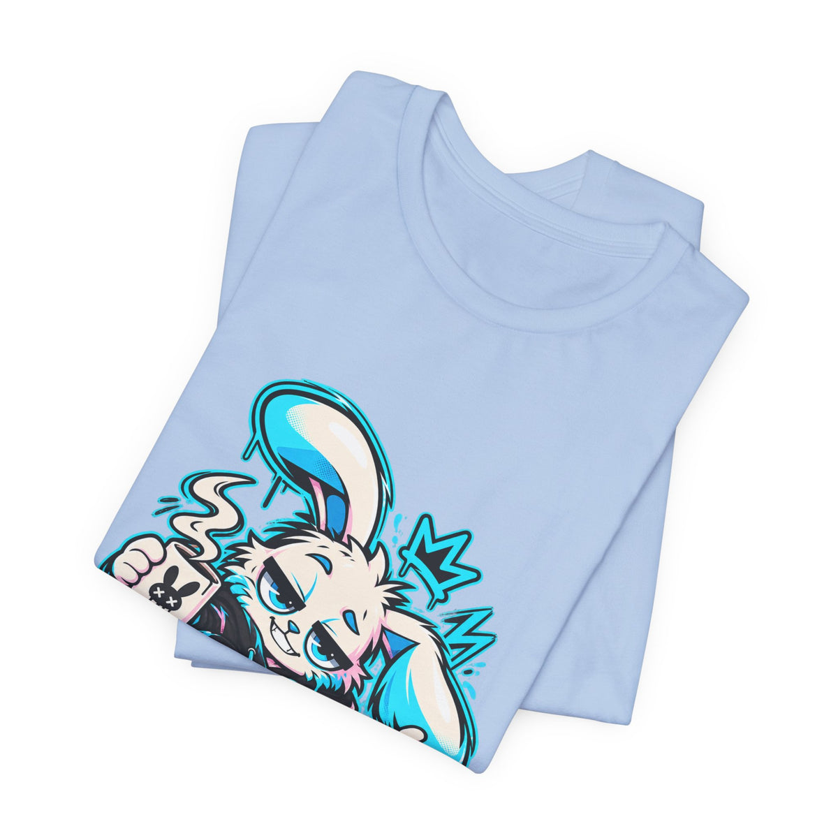 Graffiti Rabbit Coffee Premium Jersey Tee