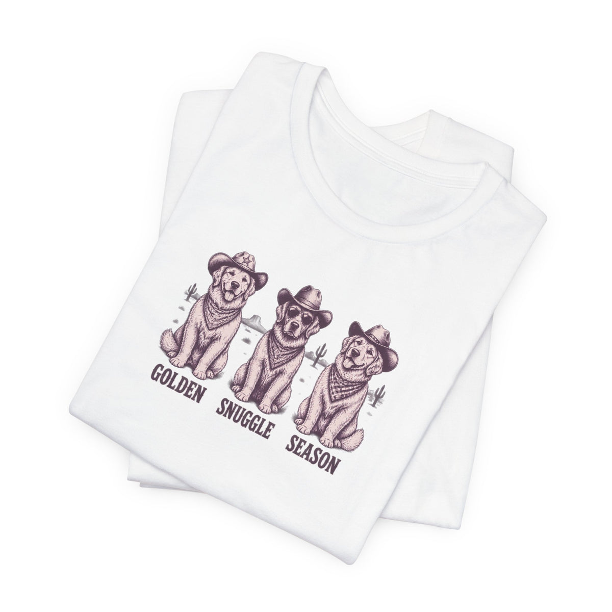Golden Snuggle Season - Retriever Mom Tee