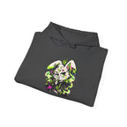 Neon Goth Bunny Hoodie
