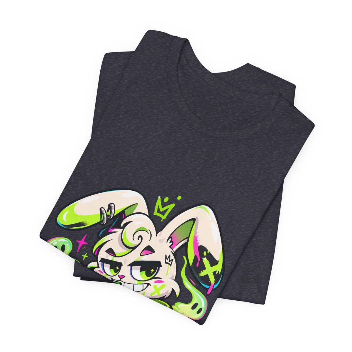 Neon Goth Bunny Premium Jersey Tee