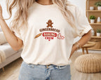 Gingerbread Baking Crew oversized graphic tee, Ivory, photo 6