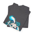 Sleepy Cyber Bunny Coffee Graphic Tee