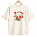 Cookie Tester oversized graphic tee, Ivory, photo 7