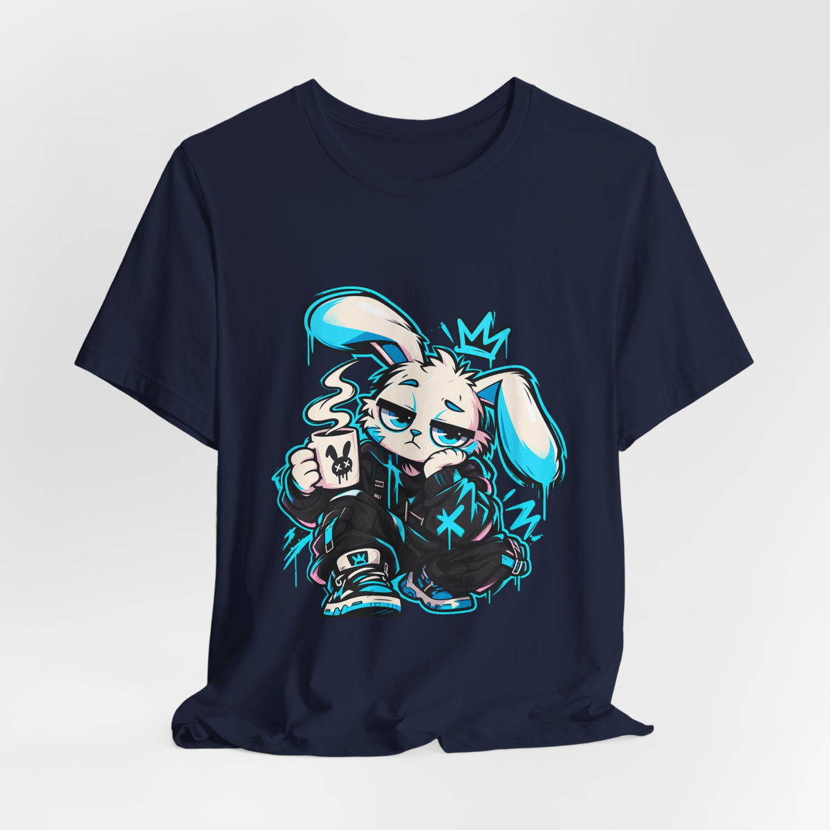 Graffiti Rabbit Coffee Premium Tee