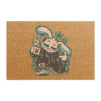 Graffiti Rabbit Coffee Doormat