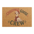 Christmas Goose Crew Doormat Festive Welcome Mat