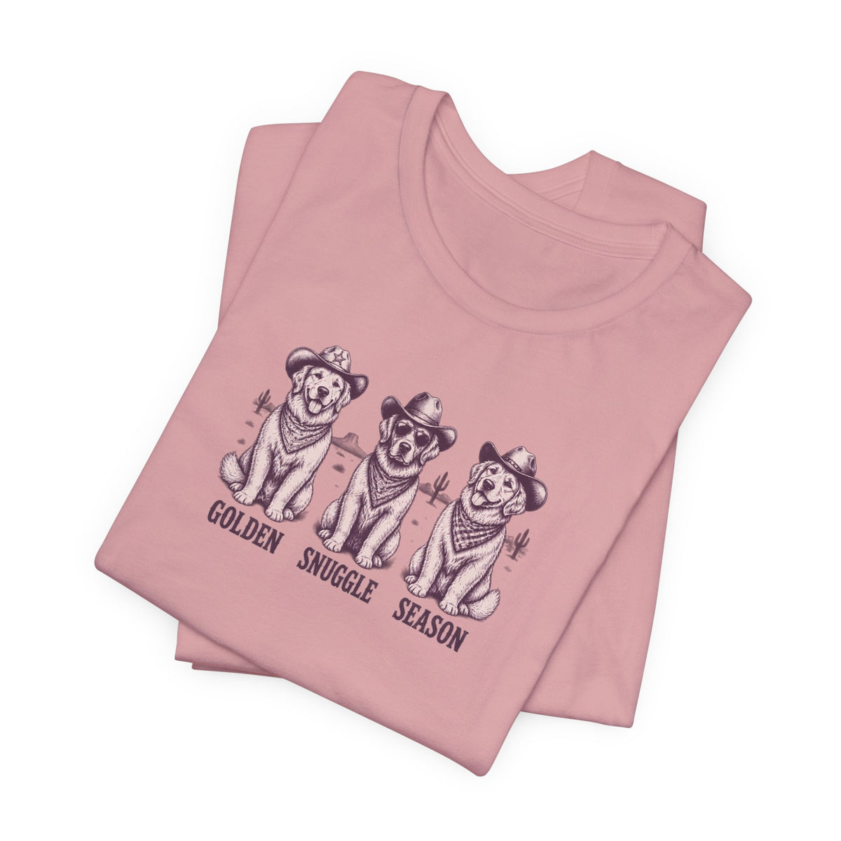 Golden Snuggle Season - Retriever Mom Tee