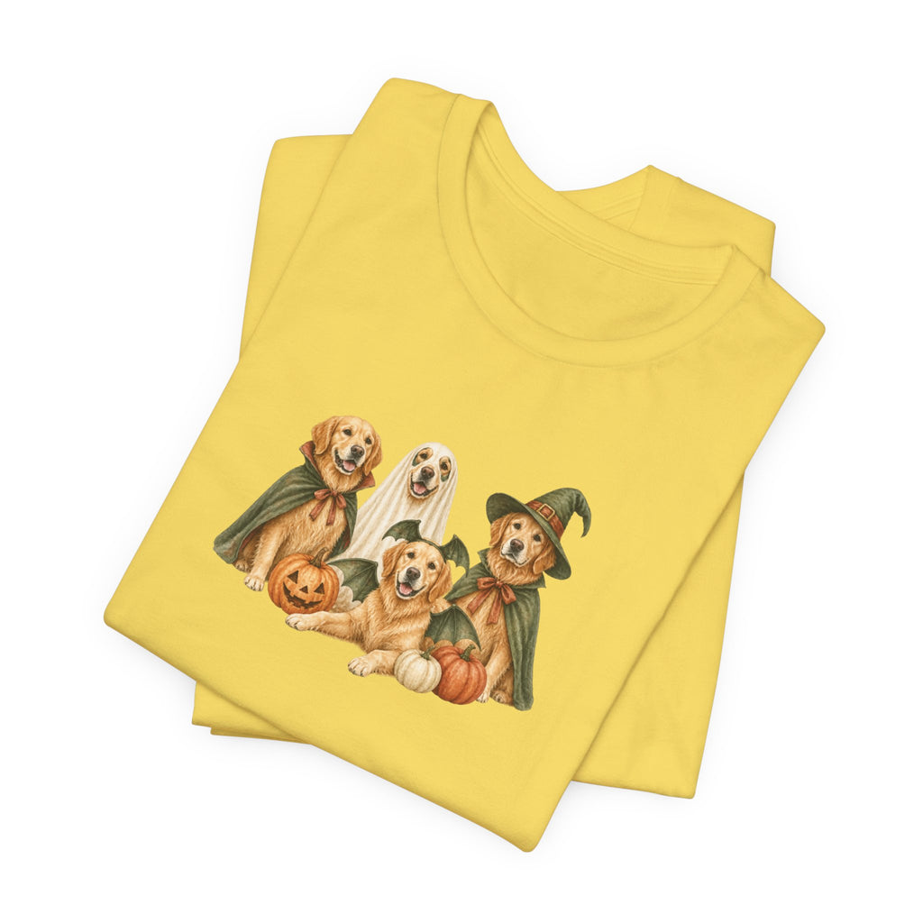Golden Retriever Halloween Costumes Tee