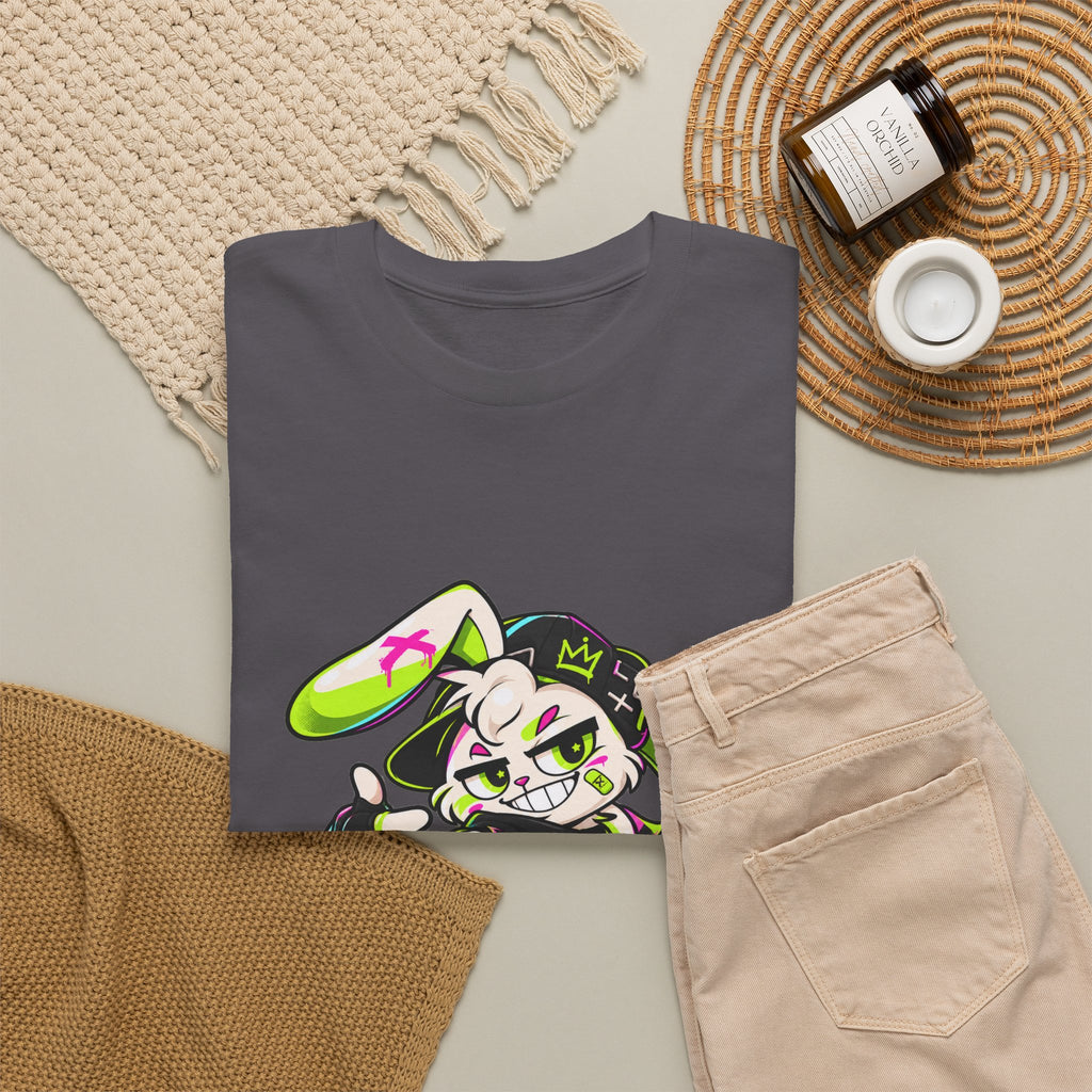 Neon Punk Bunny Heavy Cotton Tee