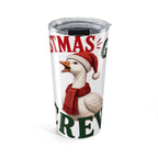 Christmas Goose Crew 20oz Tumbler Festive Holiday Travel Cup