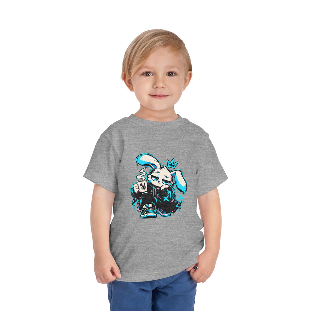 Graffiti Rabbit Coffee Toddler Tee