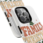 Retro Family Christmas 2026 Tough Phone Case