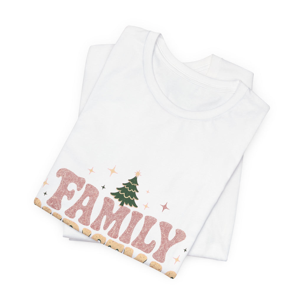 Retro Family Christmas 2026 Premium Jersey Tee