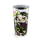 Neon Punk Bunny 20oz Tumbler