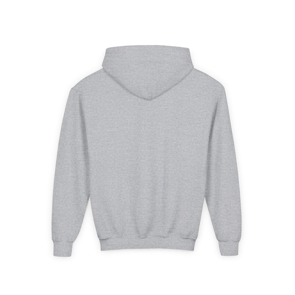 Sleepy Cyber Bunny Kids Coffee Hoodie