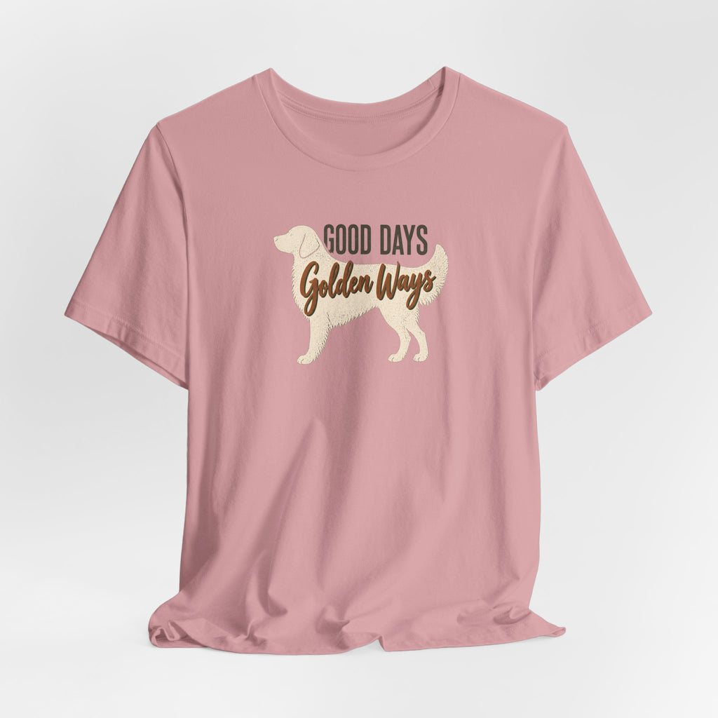 Golden Ways - Golden Retriever Mom T-Shirt
