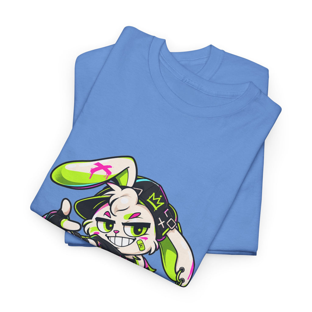 Neon Punk Bunny Heavy Cotton Tee