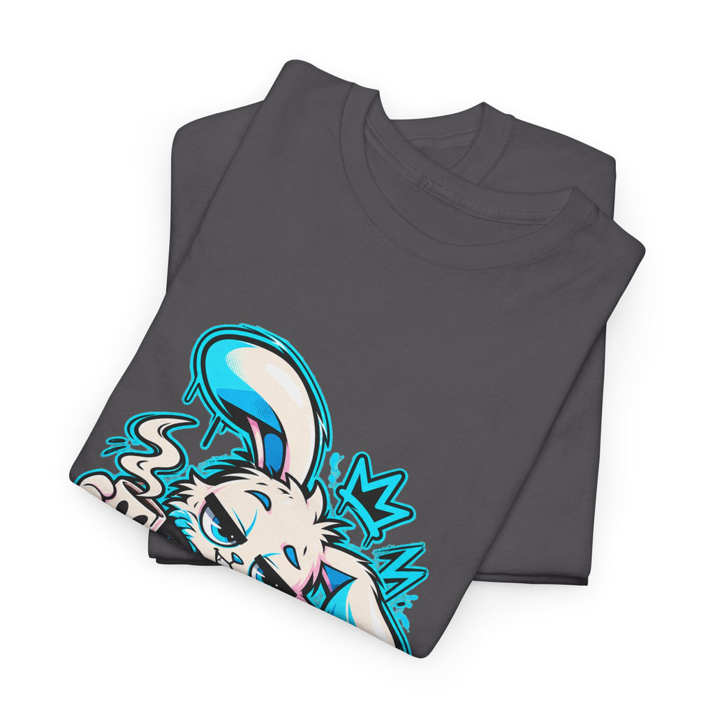 Graffiti Rabbit Coffee Heavy Cotton Tee