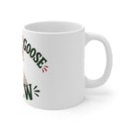 Christmas Goose Crew 11oz Mug Funny Holiday Coffee Cup