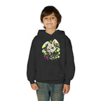 Neon Goth Bunny Kids Hoodie