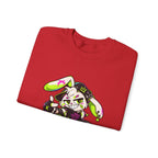 Neon Punk Bunny Crewneck Sweatshirt