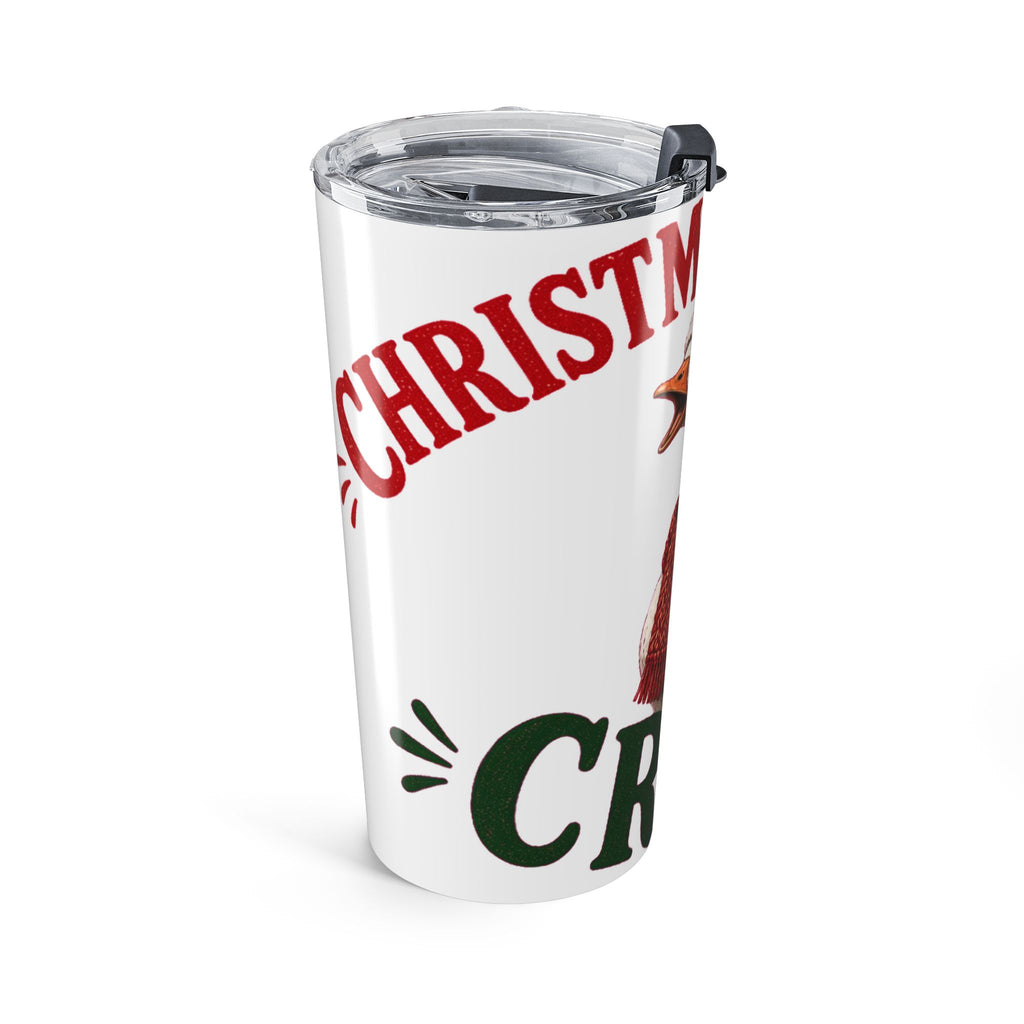 Christmas Goose Crew 20oz Tumbler Festive Holiday Travel Cup