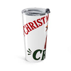 Christmas Goose Crew 20oz Tumbler Festive Holiday Travel Cup