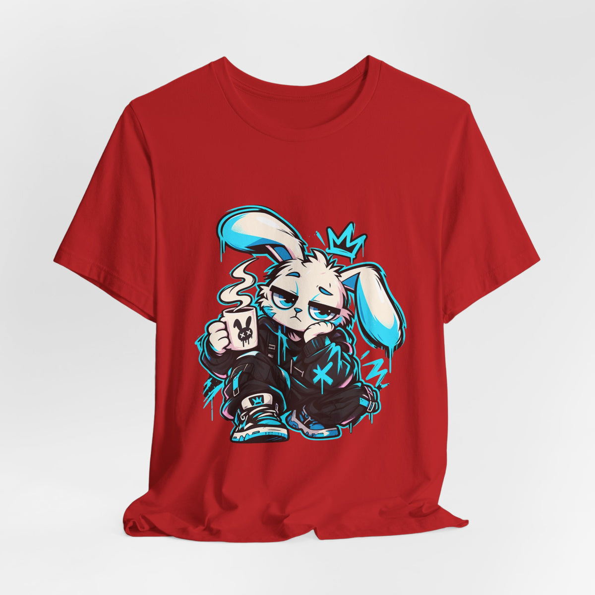 Graffiti Rabbit Coffee Premium Tee