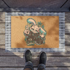 Graffiti Rabbit Coffee Doormat