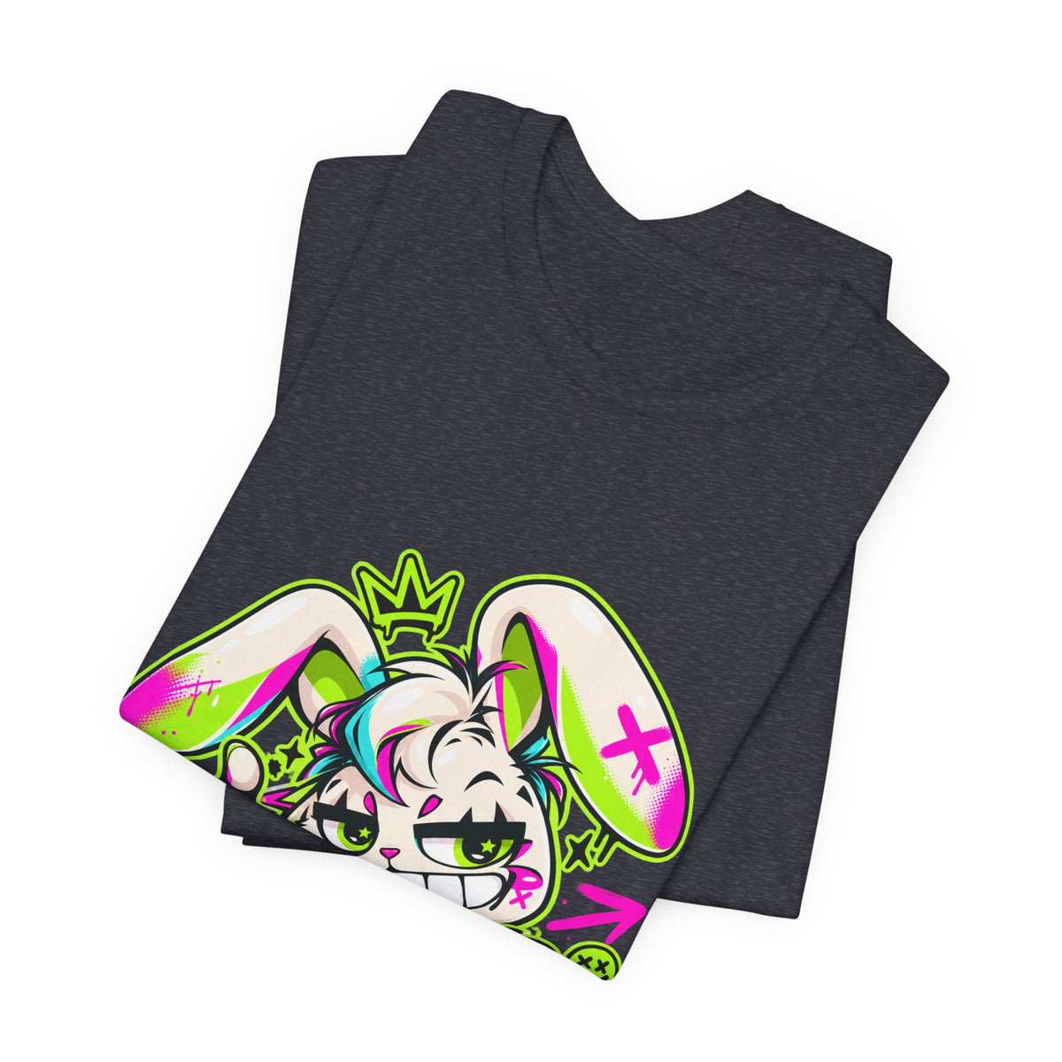 Punk Bunny Graffiti Premium Jersey Tee
