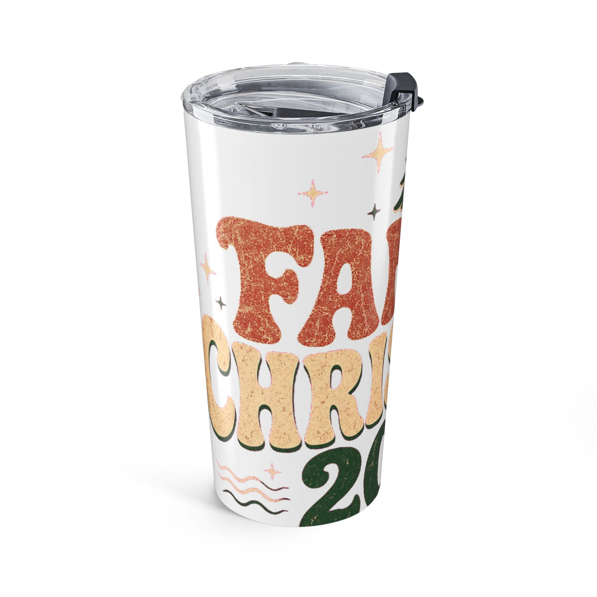 Retro Family Christmas 2026 20oz Tumbler