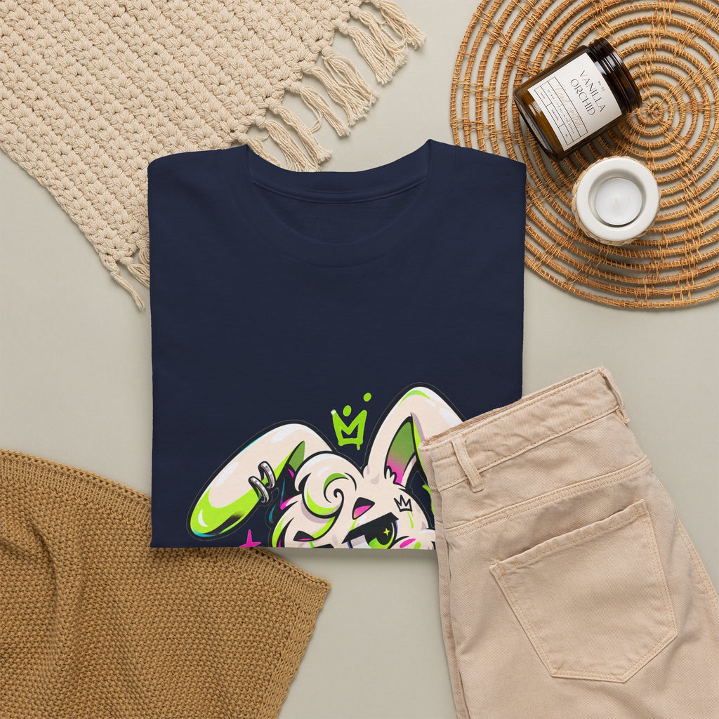 Neon Goth Bunny Heavy Cotton Tee