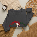 Christmas Goose Crew Crewneck Sweatshirt Cozy Holiday Gift