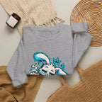 Graffiti Rabbit Coffee Crewneck Sweatshirt