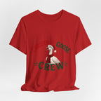 Christmas Goose Crew Premium Jersey Tee Holiday Graphic Shirt