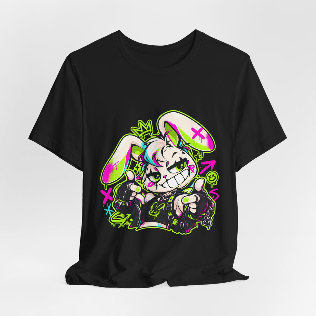 Punk Bunny Graffiti Premium Jersey Tee