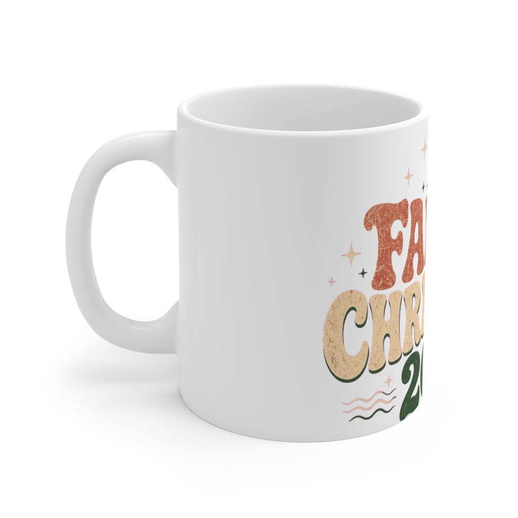 Retro Family Christmas 2026 11oz Mug