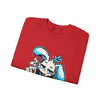 Graffiti Rabbit Coffee Crewneck Sweatshirt